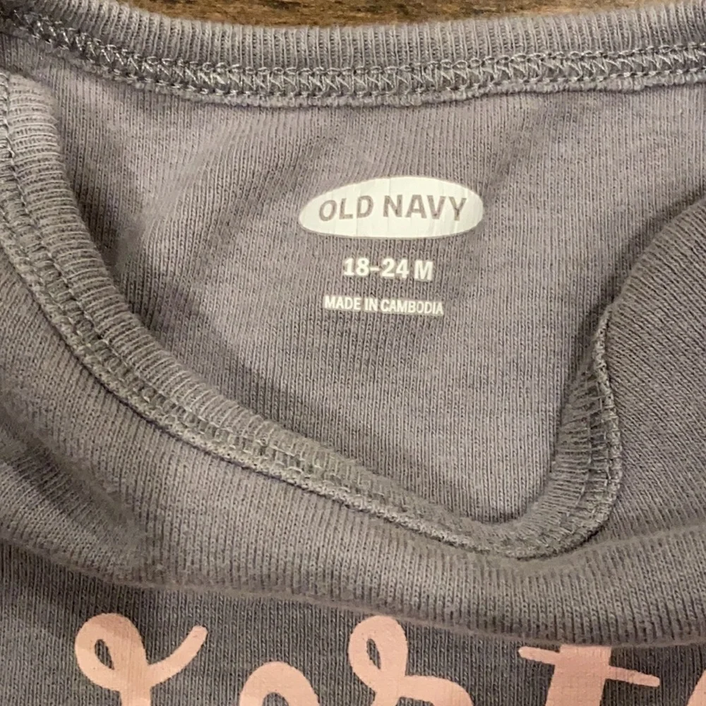 Old Navy Worth the Wait Onesie